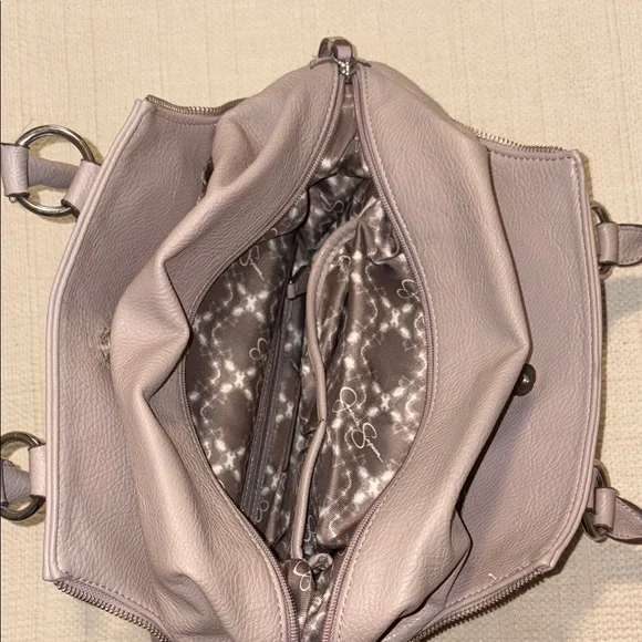Jessica Simpson Taupe Satchel - Picture 4 of 10
